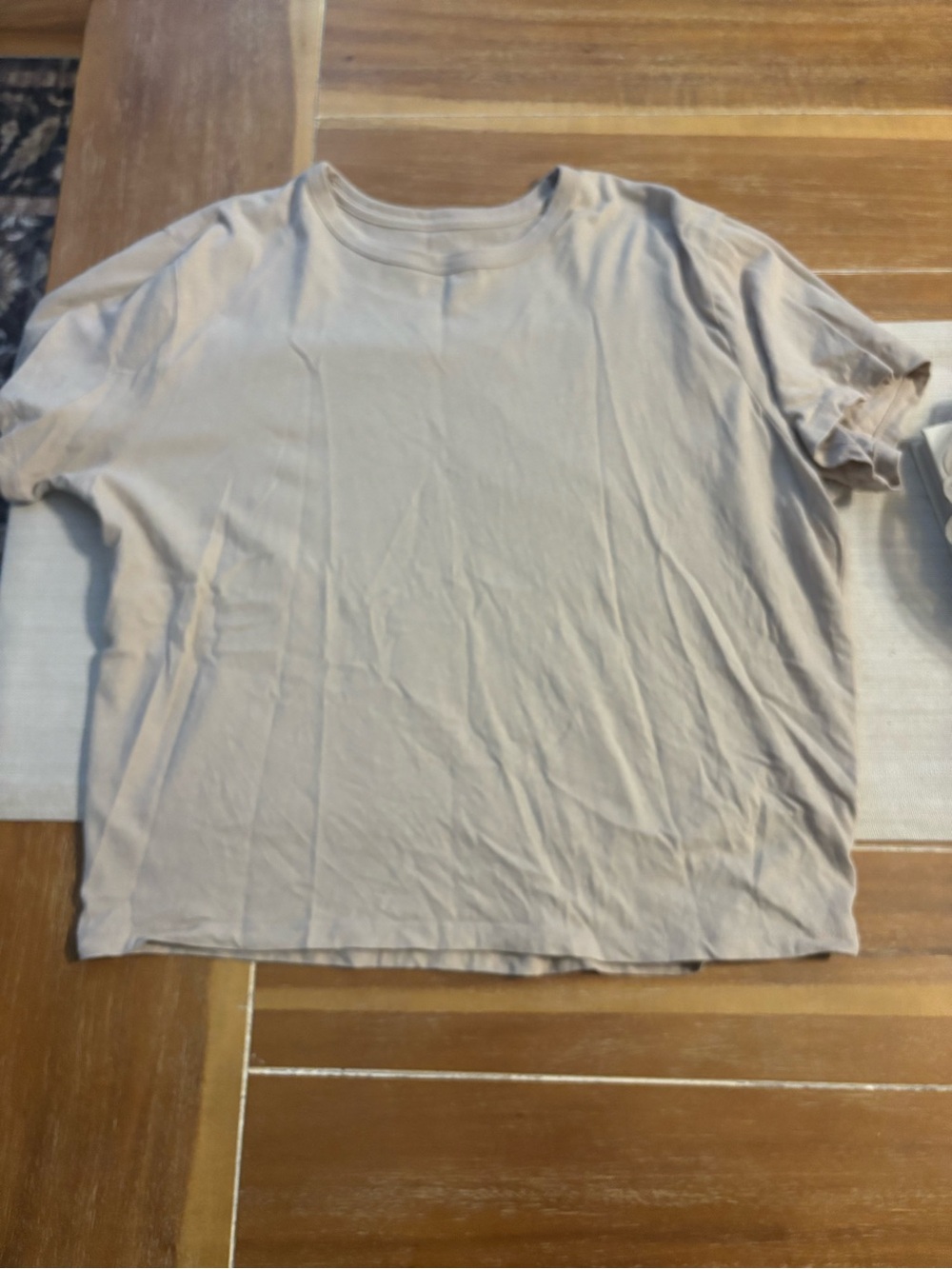 Abercrombie & Fitch Tan baby tee
